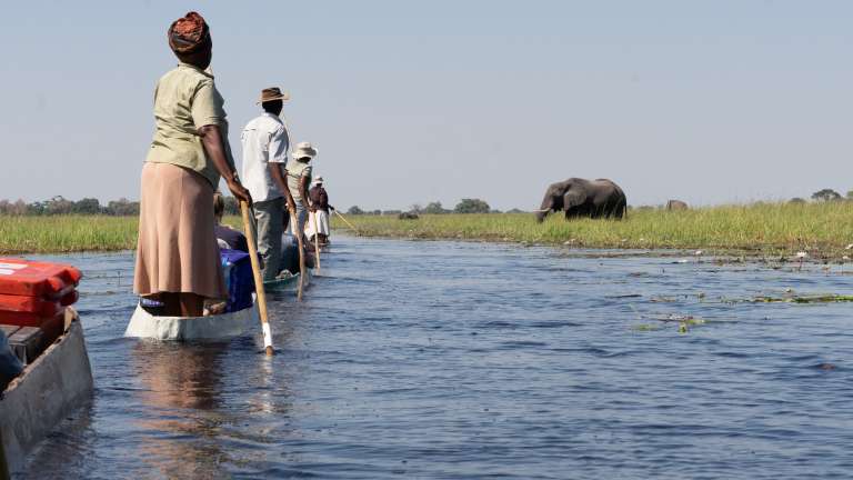 Mokoro excursion Botswana