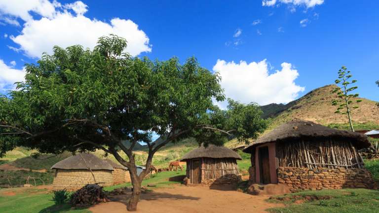 Basotho village, Lesotho