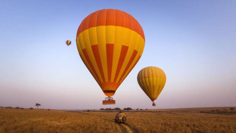 Hot air balloon safari Masai mara
